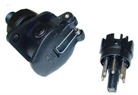 ABS - EBS Steckdose 24V Schraubanschlüsse