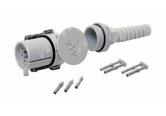 Elkatec Ladestrom-Stecker 7-pol 24V