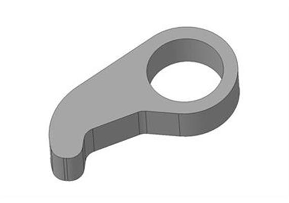 Hakenverschluss Schiebetüre