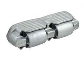 S-Roll H2 Stahl-Rammpuffer 2 Rollen